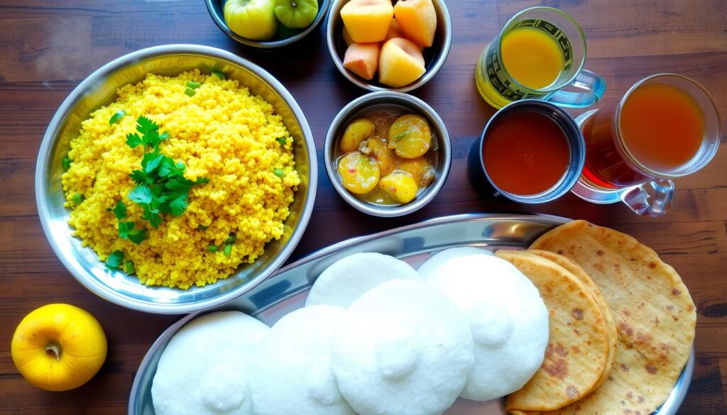 quick indian breakfast